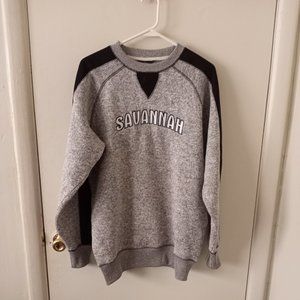 EUC Savannah Gray Pullover Sweatshirt